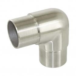 90deg Mitred Elbow 42.4mm o/d x 2.0mm 316 Satin Polished