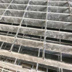 25mm x 3mm 41/100 Mild Steel Open Grill Steel Flooring Galvanised Open Steel Flooring
