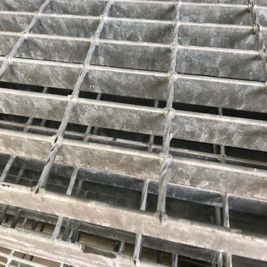 40mm x 3mm 41/100 Mild Steel Open Grill Steel Flooring Galvanised Open Steel Flooring