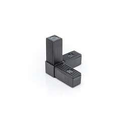 Heavy Duty Square Tube Connectors 20mm 3 way