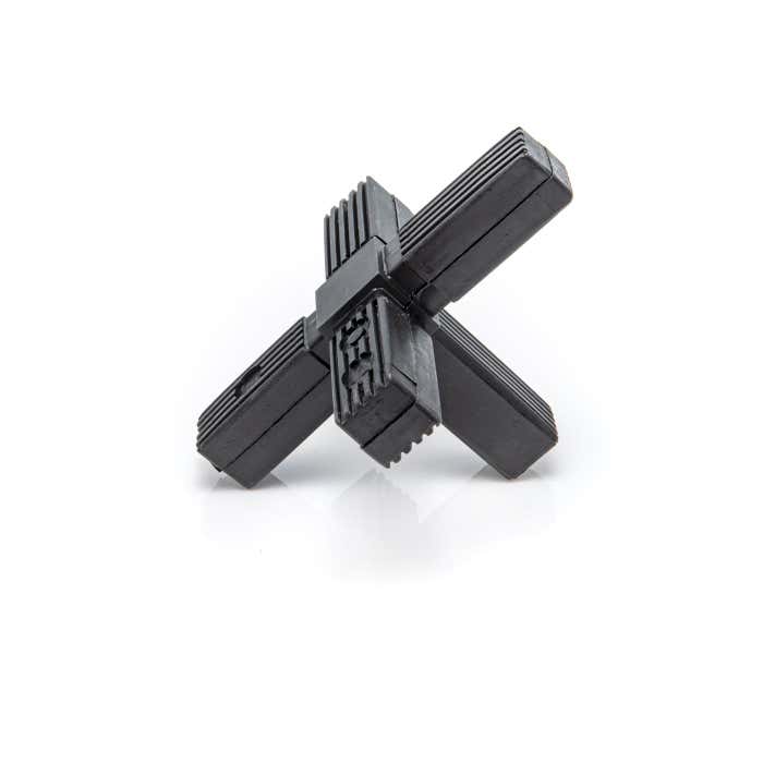 Heavy Duty Square Tube Connectors 25mm 5 Way