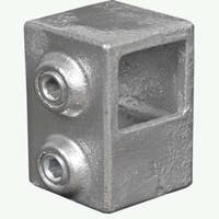 Tube Clamps - SQUARE Clamp 101 40mm SHORT TEE