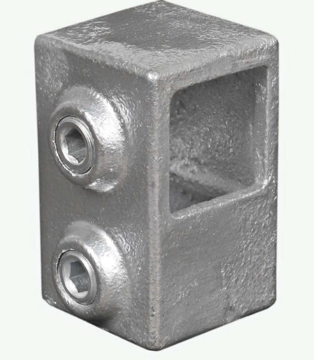 Tube Clamps - SQUARE Clamp 101 40mm SHORT TEE