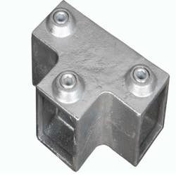 Tube Clamps - SQUARE  Clamp 104 40mm LONG TEE