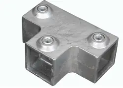 Tube Clamps - SQUARE Clamp 104 40mm LONG TEE