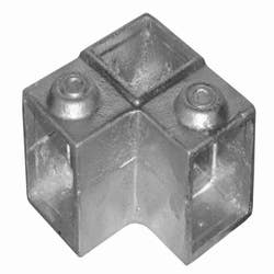 Tube Clamps - SQUARE Clamp 116 40mm 3 WAY THROUGH