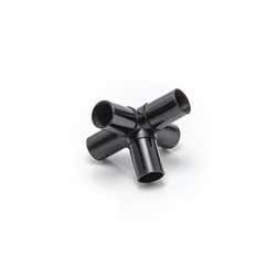 19mm Round Tube 5 Way 90­° Joint Round Tube Connector