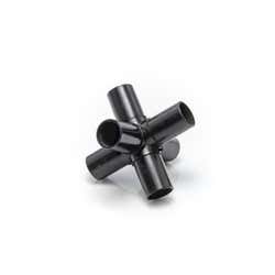 19mm Round Tube 6 Way 90° Joint Round Tube Connector