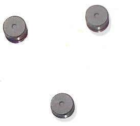14mm Round Magnet Pack Grey