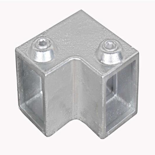 Tube Clamps - SQUARE Clamp 125 40mm 90 deg ELBOW