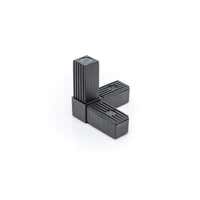 Square Tube Connectors 20mm 3 Way