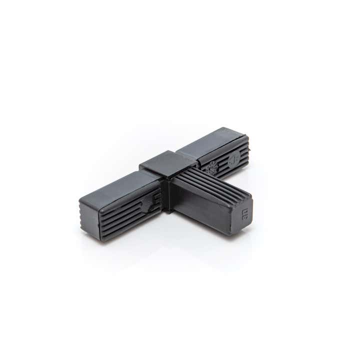 Square Tube Connectors 25mm Tee