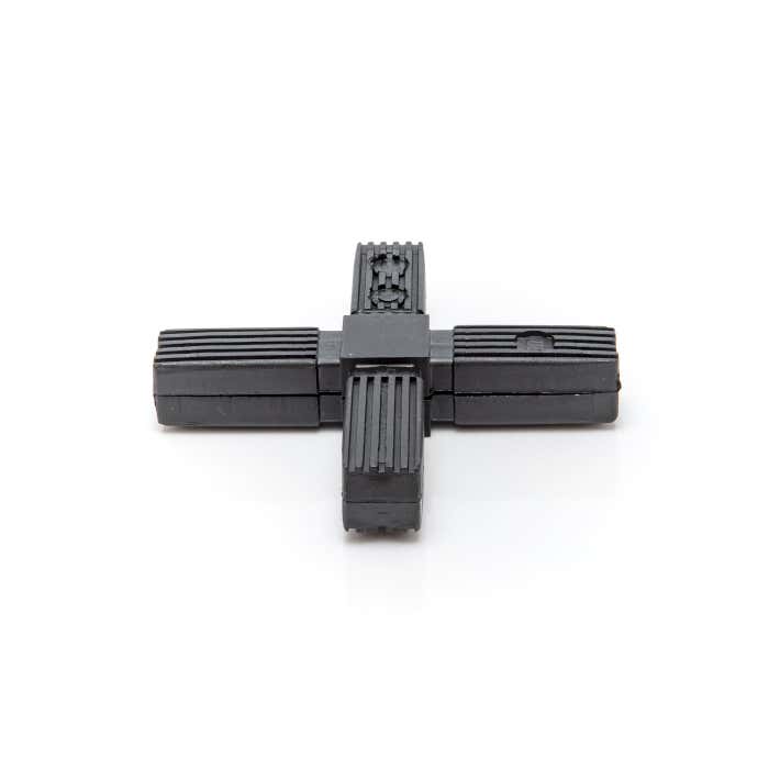 Square Tube Connectors 25mm Cross