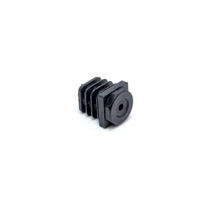 Square Tube Connectors 25mm One Piece Adjustable Foot