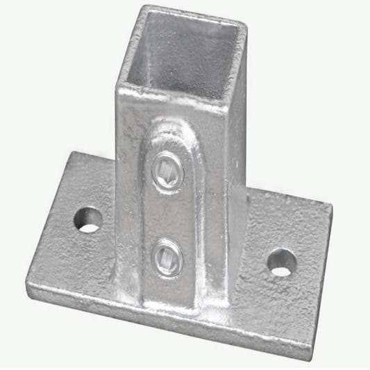 Tube Clamps - SQUARE Clamp 132 40mm BASE PLATE