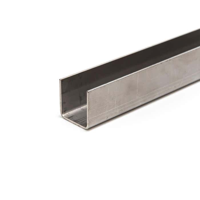 25mm x 25mm x 3mm Stainless Steel Channel
