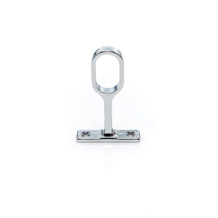 Oval tube and rail fittings 30mm x 15mm Oval Centre Bracket