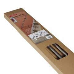 Tube and Rail fittings Brushed Finish Handrail Kit