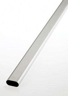 Chrome Plated Oval Tube 30mm x 15mm Tube