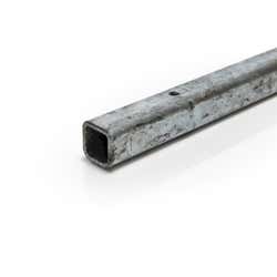 100mm x 50mm x 3mm Mild Steel Galvanised Box Section