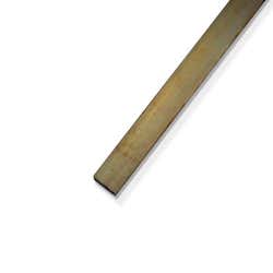  31.7mm x  9.5mm (1 1/4" x 3/8") Bronze Flat Bar PB102
