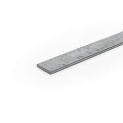75mm x 6mm Mild Steel Galvanised Flat