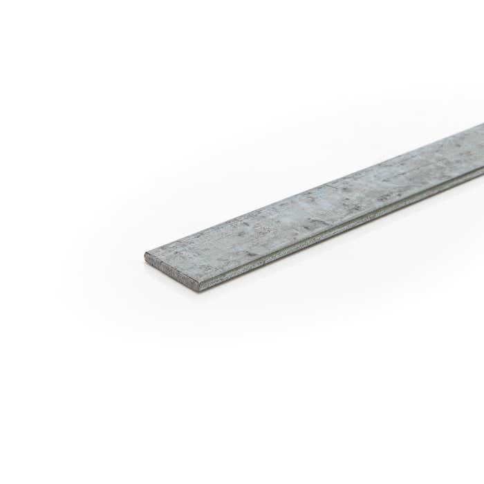 75mm x 6mm Mild Steel Galvanised Flat