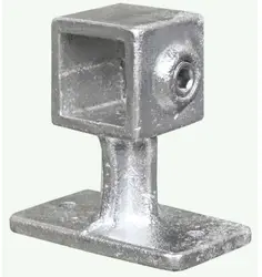 Tube Clamps - SQUARE Clamp 143 40mm WALL MTD HR BRACKET