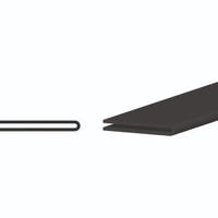 Expanded Mild Steel Edging 6.35mm x 1.78mm x 1905mm - 1279F