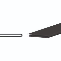 Expanded Mild Steel Edging 6.35mm x 1.78mm x 1905mm - 1279F