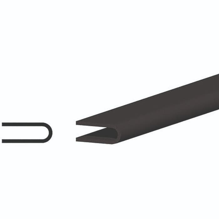 Expanded Mild Steel Edging 12.7mm x 3.3mm x 2540mm - 2073F