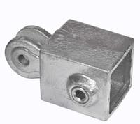Tube Clamps - SQUARE Clamp 173 40mm SINGLE SWIVEL FEMALE