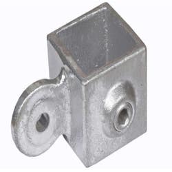 Tube Clamps - SQUARE Clamp 173M 40mm SNGL MALE SWIVEL