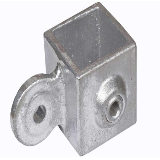 Tube Clamps - SQUARE Clamp 173M 40mm SNGL MALE SWIVEL