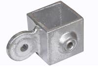 Tube Clamps - SQUARE Clamp 173M 40mm SNGL MALE SWIVEL