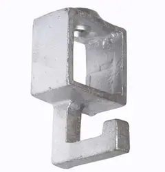Tube Clamps - SQUARE Clamp 182 40mm HOOK