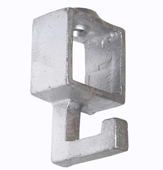 Tube Clamps - SQUARE Clamp 182 40mm HOOK