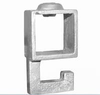 Tube Clamps - SQUARE Clamp 183 STRAIGHT HOOK