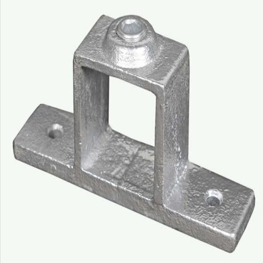 Tube Clamps - SQUARE Clamp 198 40mm DOUBLE SIDED FIXING BRACKET