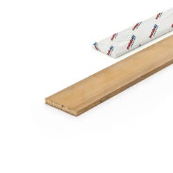 metals4U Brass Flat Bar 25.4mm x 3.2mm (1" x 1/8") - 2 Metre Length (2000mm), Solid Strip