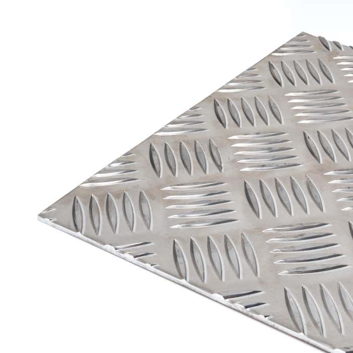 1.5mm thick Aluminium 5 Bar Tread Plate 
