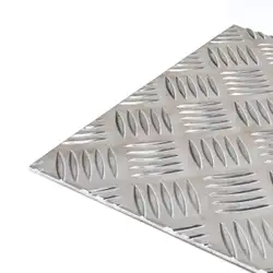 3mm Aluminium 5 Bar Tread Plate