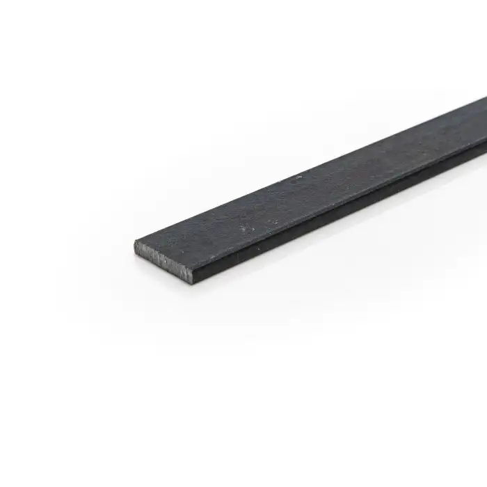80mm x 20mm Black Mild Steel Flat