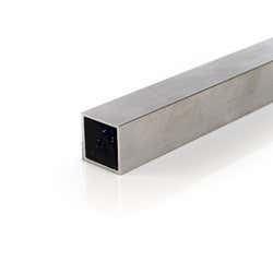  12.7mm x 12.7mm x 1.6mm (1/2" x 1/2" x 16swg) Aluminium Box Section