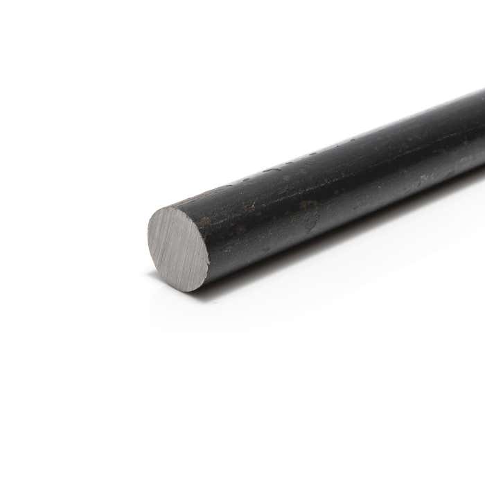 12mm Black Mild Steel Round