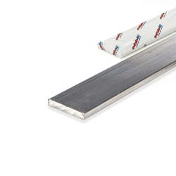 metals4U Aluminium Flat Bar 50.8mm x 3.2mm (2" x 1/8") - 2 Metre Length (2000mm), Solid Strip
