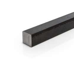 12mm Black Mild Steel Square