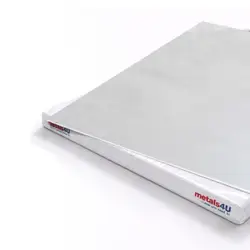 metals4U Aluminium Sheet 0.9mm Thick - Mill Finish Sheet Metal, 500mm x 500mm Sheet