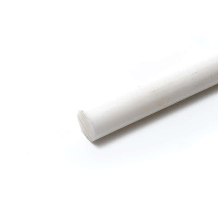 30mm Natural Nylon Round Rod