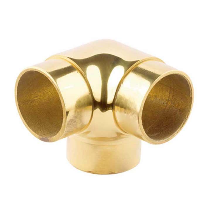 38mm Brass Flush Fittings Flush Side Outlet Elbow 